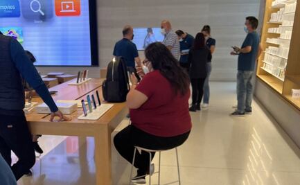 Captan a la senadora Citlalli Hernández en tienda Apple de Polanco; "también voy al super", dice tras difusión de foto