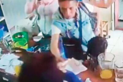 Captan en video robo a comensales en Iztapalapa