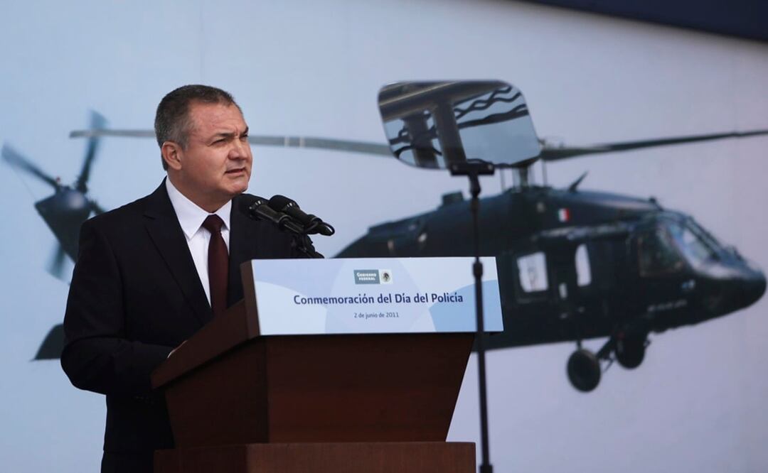 Exsecretario de Seguridad Pública de México Genaro García Luna. Foto: AP