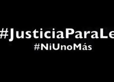 Con #JusticiaParaLeo exigen estudiantes tras homicidio de Leonardo Avendaño