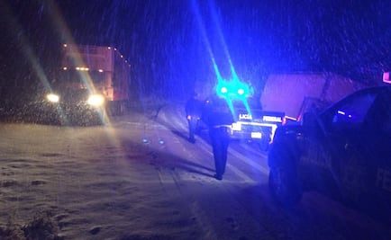 Incomunica nevada a Sonora y Chihuahua