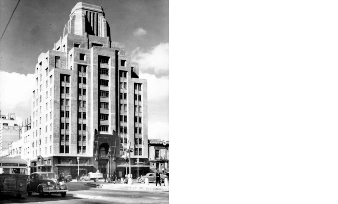 Edificio de SEARS frente a Palacio de Bellas Artes. (Foto: Archivo/El Universal)