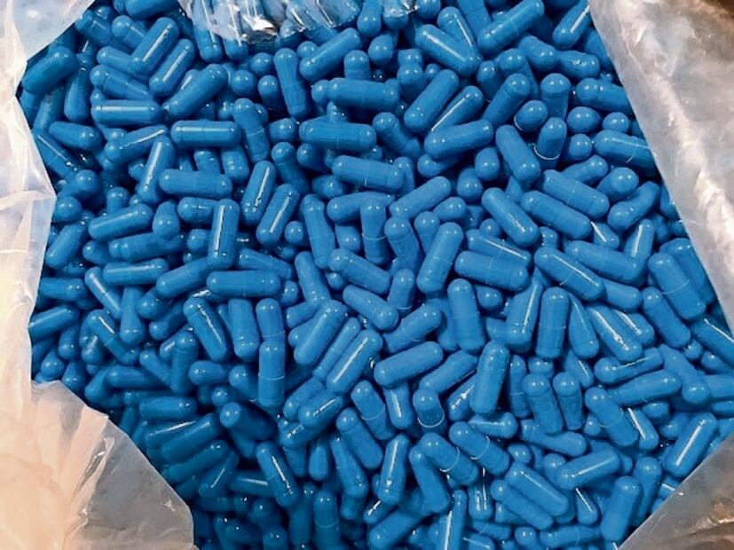 El consumo de fentanilo en EU se incrementó 465% entre 2019 y 2022, según los Centros para el Control y Prevención de Enfermedades. Foto: CBP