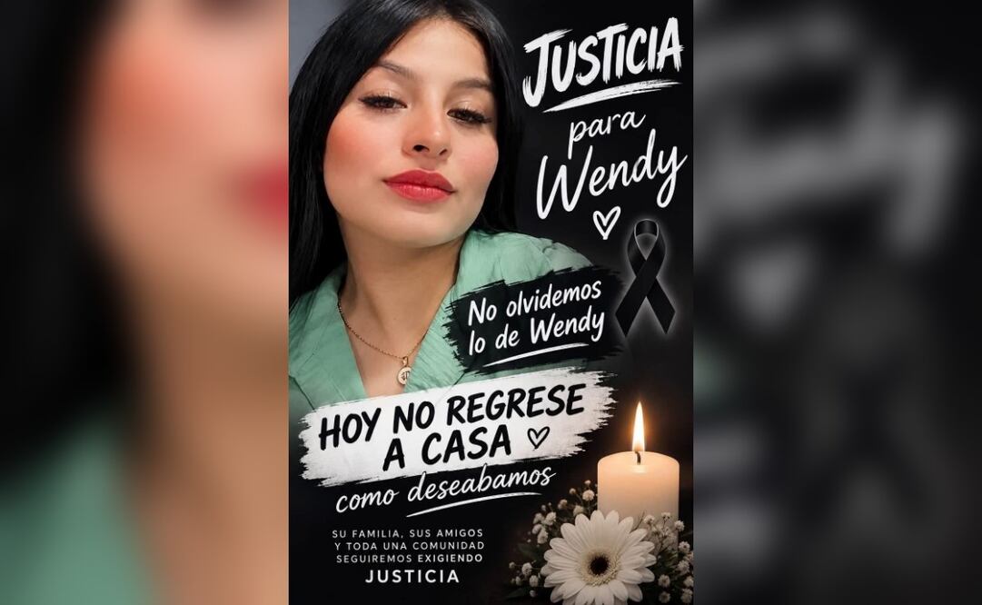 Wendy Estefanía Zepeda Alfaro fue localizada sin vida tras diez días de haber sido reportada desaparecida
(09/09/26)
Foto: Especial.