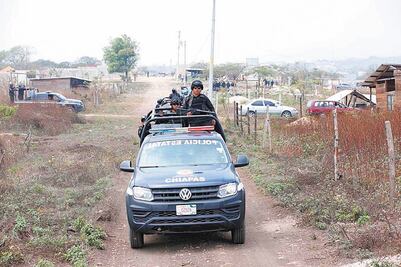 Durante desalojo, 26 campesinos detenidos    