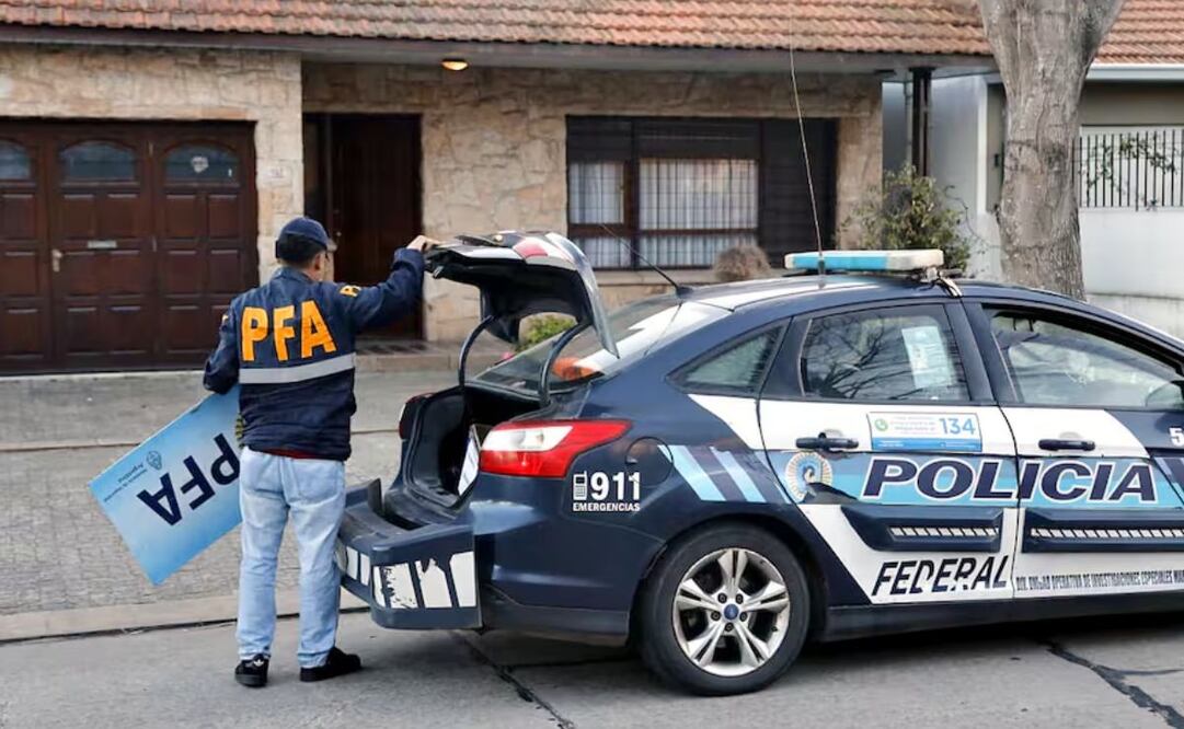 Autoridades de Argentina allanaron domicilio ¿en busca del "Retrato de dama". Foto: Mauro V. Rizzi - LA NACION