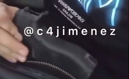 ¿Cuál sería la sanción para el portador de un arma en el Estadio Azteca?