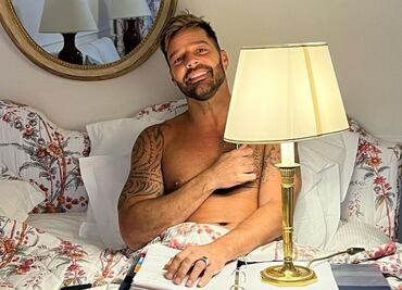 Conoce el amuleto de Ricky Martin que le trae buena suerte a su hogar