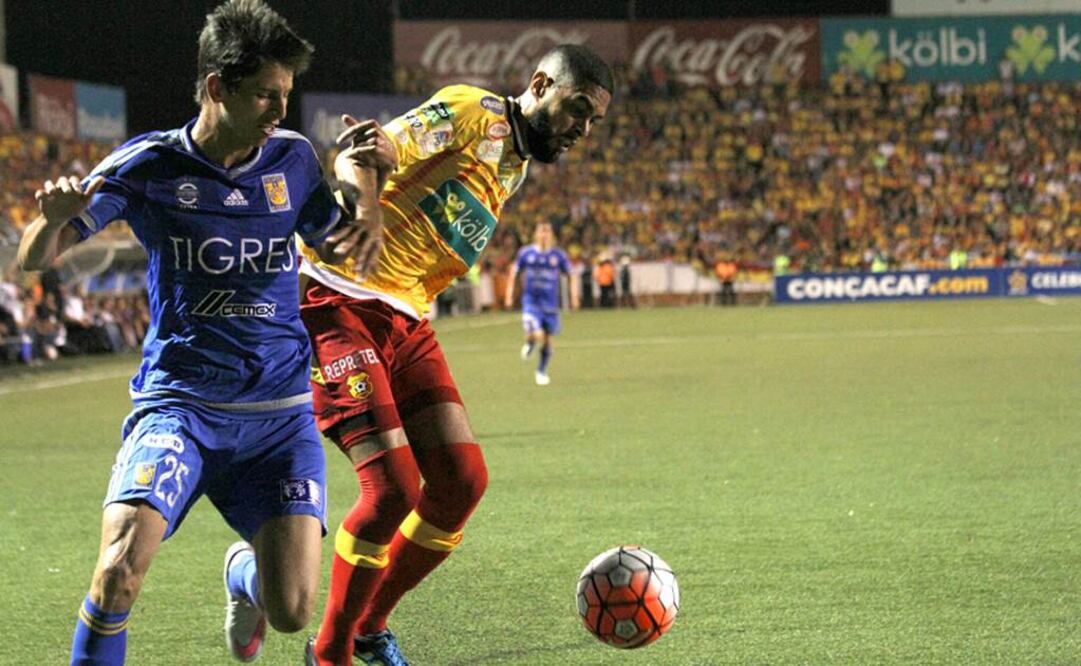 Jürgen Damm durante un juego de Concachampions con Tigres. Xinhua