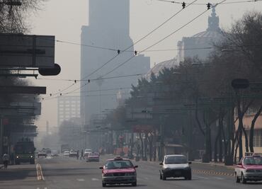 Persiste mala calidad del aire en Valle de México