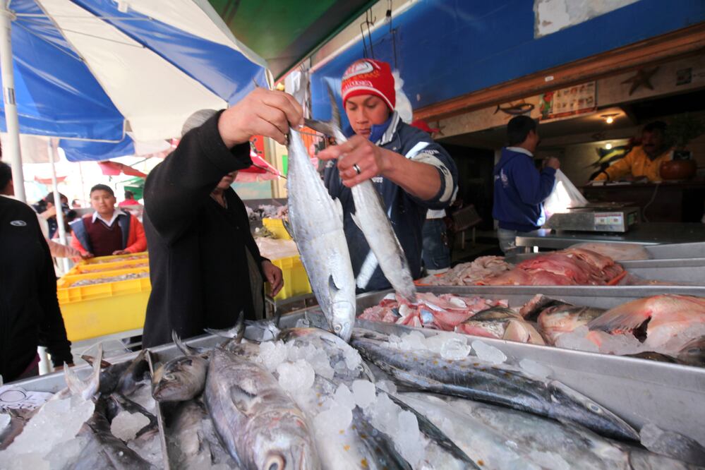 Mercado en el municipio de Zinacantepec. (FOTO: JORGE ALVARADO. EL UNIVERSAL)