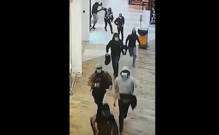 Encapuchados roban joyería y toman rehén en Tampico