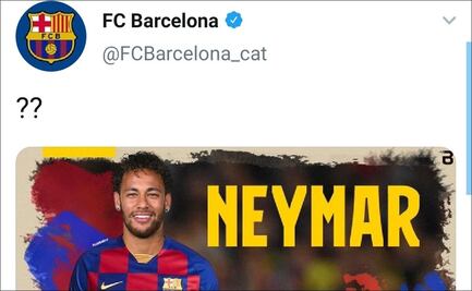 Hackean al Barcelona y publican que regresará Neymar