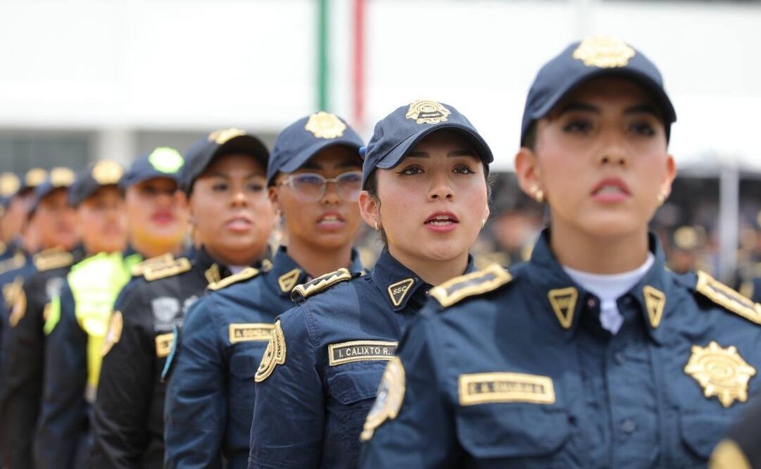 Se gradúan 450 policías de la CDMX (08/09/2025). Imagen Ilustrativa. Foto: Captura de pantalla de X @guerrerochipres