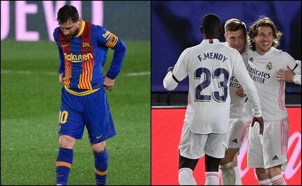 Real Madrid derrota al Barcelona y es líder al momento en España