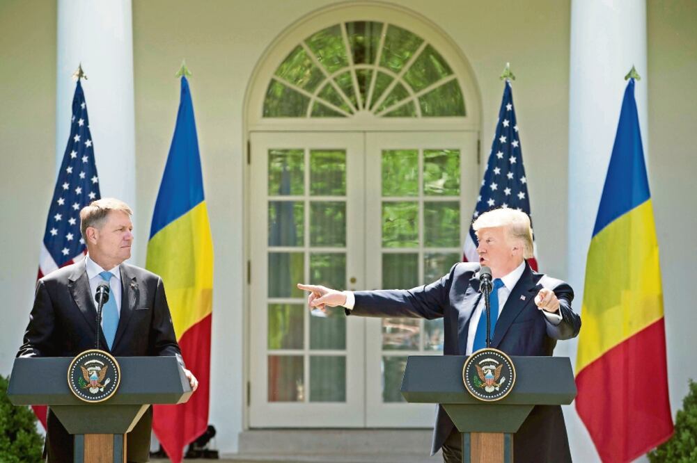 El presidente Trump dijo que para él está cerrado el tema de Rusia y quiere volver a la política cotidiana (MICHAEL REYNOLDS. EFE)