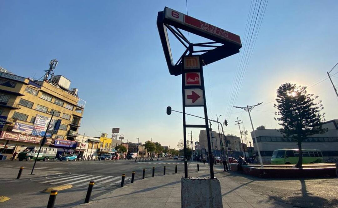 Metro La Vila/Basílica. Foto: Especial.