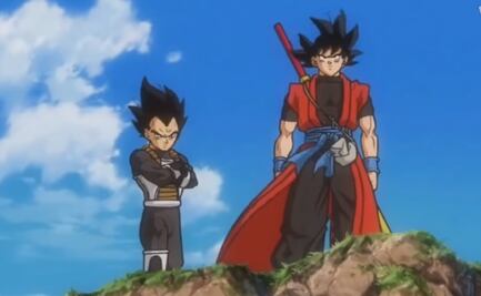 Los "nuevos" Vegeta y Goku de Super Dragon Ball Heroes, en acción