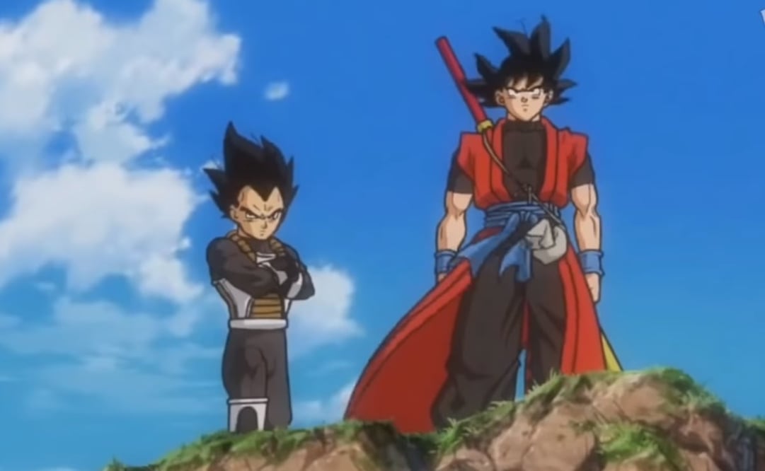 Vegeta y Goku. Foto: Captura video