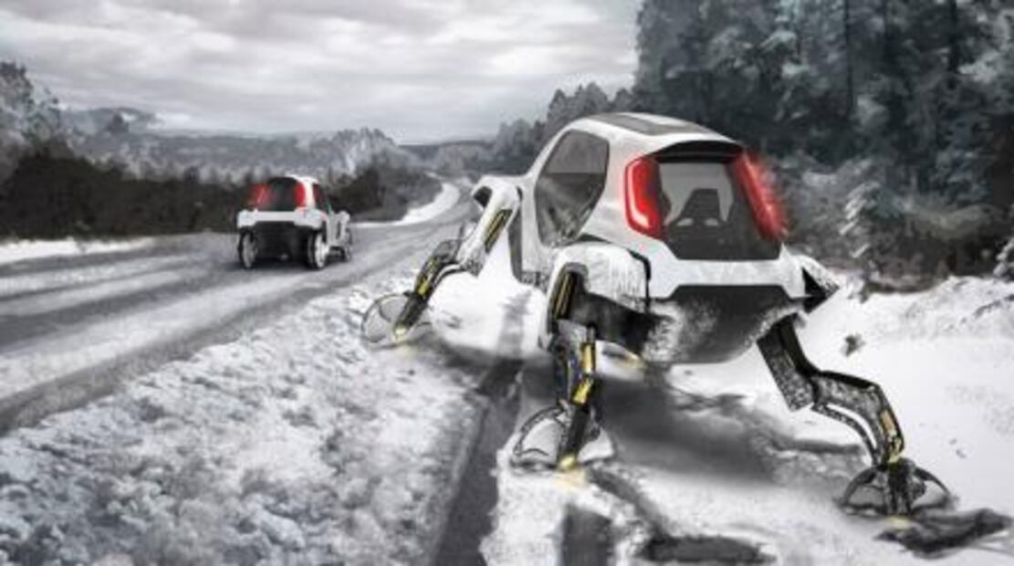 Hyundai presentó nuevo modelo de coche que camina