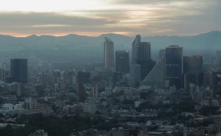 Continúa mala calidad del aire en el Valle de México
