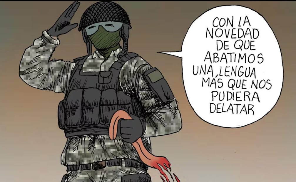 El Mencho protagoniza los cartones de la prensa nacional tras bloqueos en México. Foto: Captura de pantalla