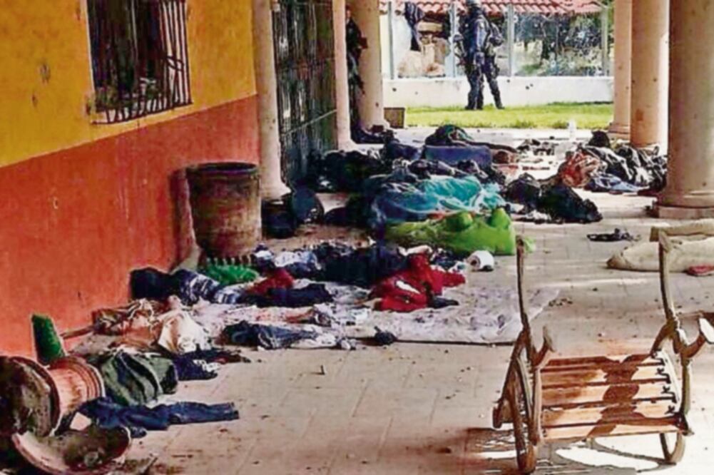 La CNDH acusó que hubo ejecuciones arbitrarias perpetradas por la Policía Federal en mayo de 2015 en el Rancho El Sol, en Tanhuato, Michoacán (ARCHIVO EL UNIVERSAL)