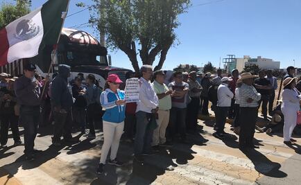 Protestan en Hidalgo contra alza de precios del combustible