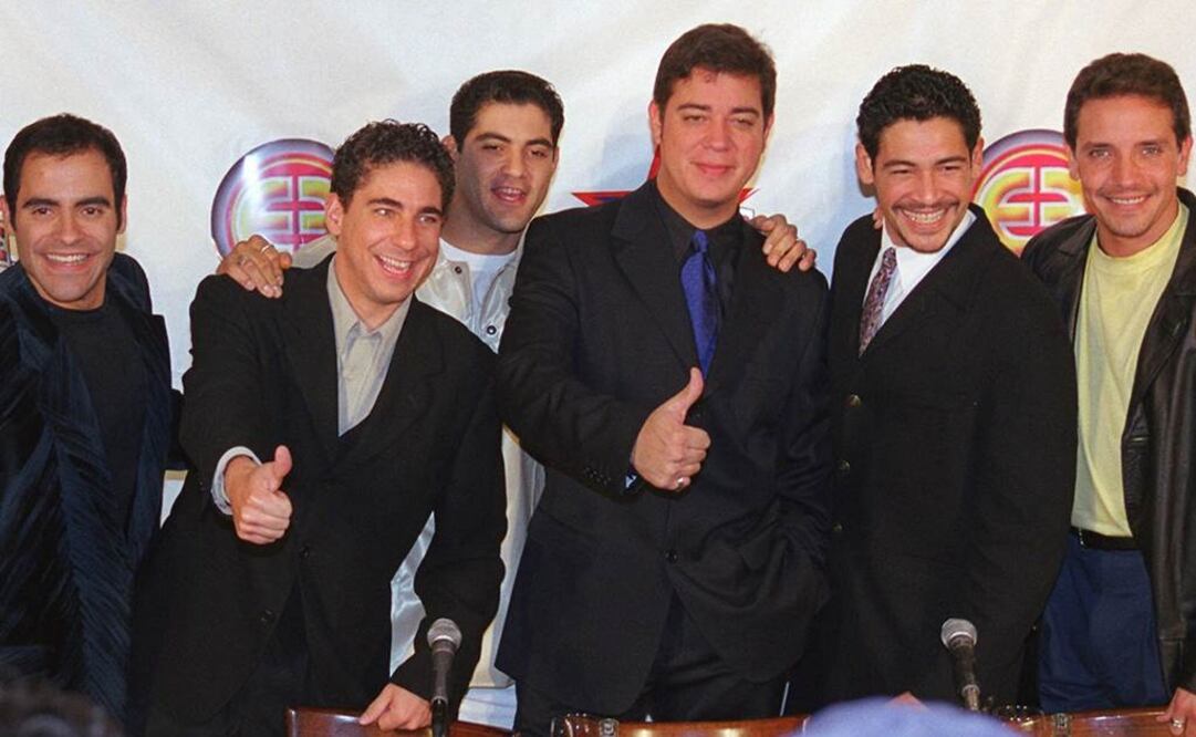 Los exMenudos se reunieron en 1998 Foto:Archivo