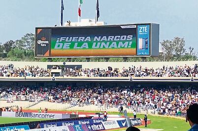 Fuera narcos de la UNAM