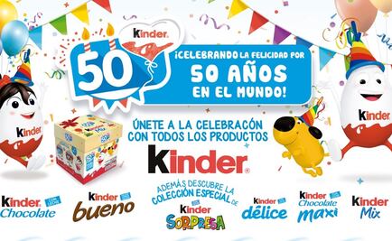 Gana boletos para la fiesta de la familia #Kinder50