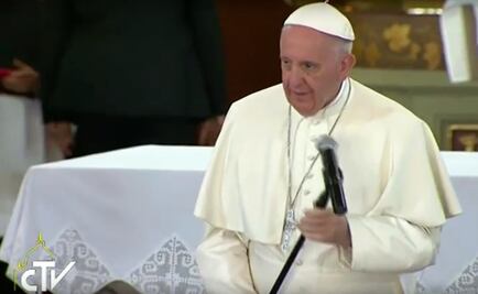 Papa llega a Catedral de Morelia; se reúne con niños