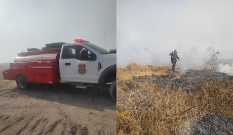 Controlan incendio de pastizales en Nezahualcóyotl; no se reportan lesionados