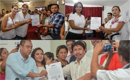 Dan constancias a alcaldes y alcaldesas electos en Q.Roo