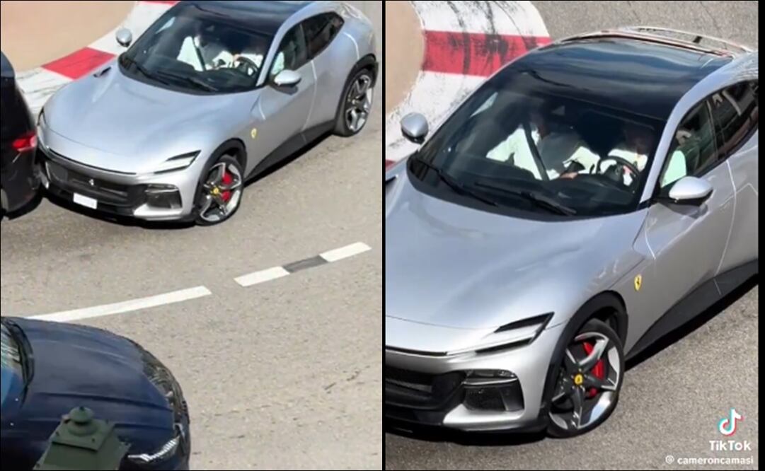 Charles Leclerc chocó su Ferrari Purosangue en Mónaco / Foto: Especiales