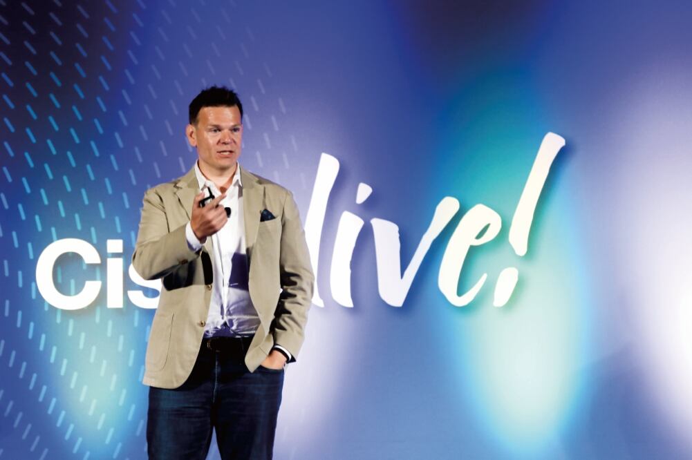 Rowan Trollope, vicepresidente Senior y director general de IoT y del Grupo de Aplicaciones de Cisco, destacó que las startups impulsan la competitividad, porque obligan a las grandes empresas a reaccionar (CORTESÍA CISCO)