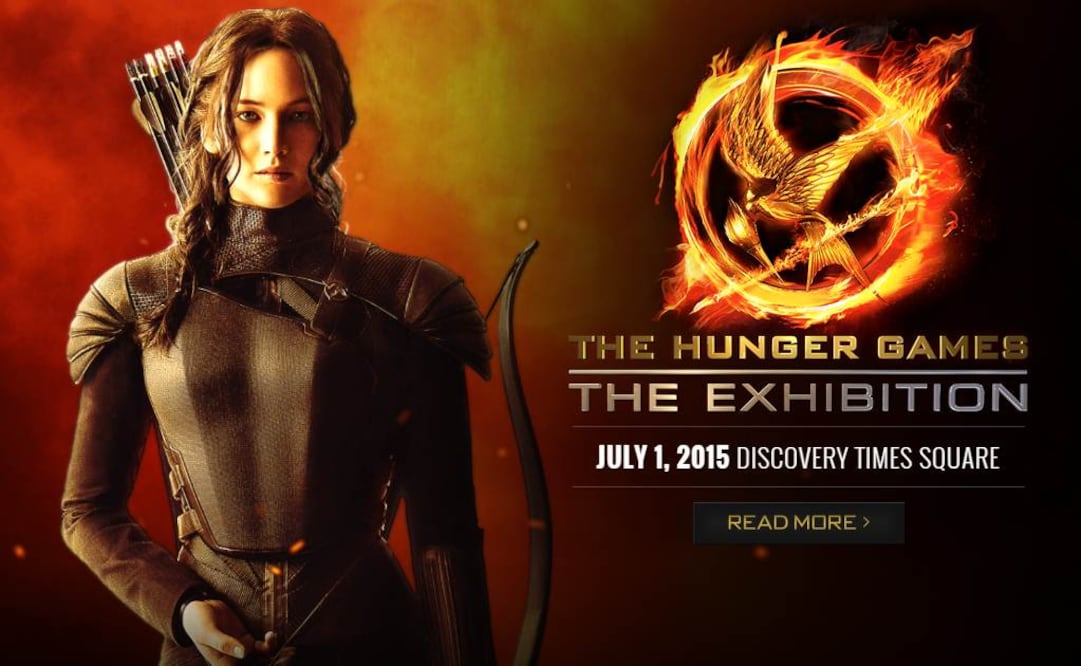 "Los juegos del hambre: La Exposición" estará abierta hasta el 3 de enero del siguiente año. (Foto: discoverytsx.com)