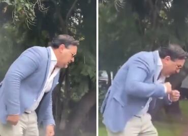 Hombre se vuelve viral tras detener tráfico en Lomas de Chapultepec y usuarios lo apodan “Lord Canelo”
