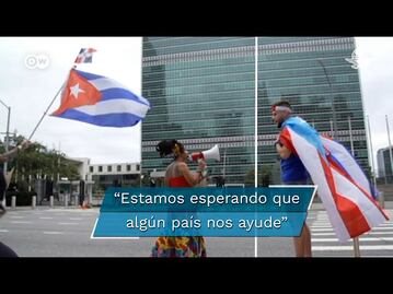 Activistas mantienen protestan contra el gobierno cubano
