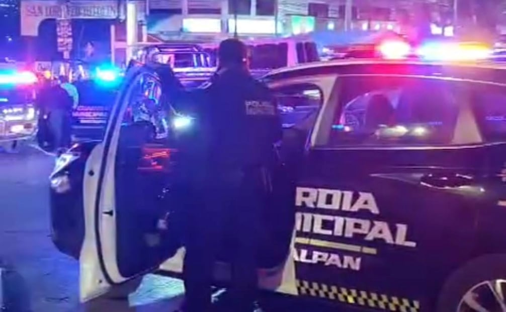Persecución en Naucalpan termina con detenido. Foto: especial