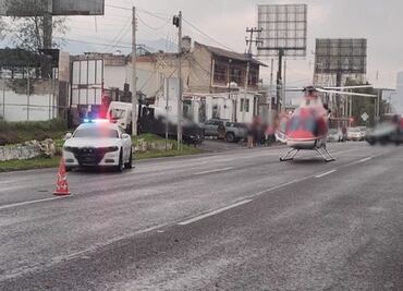 Suman 3 personas muertas por accidente en la carretera México-Toluca