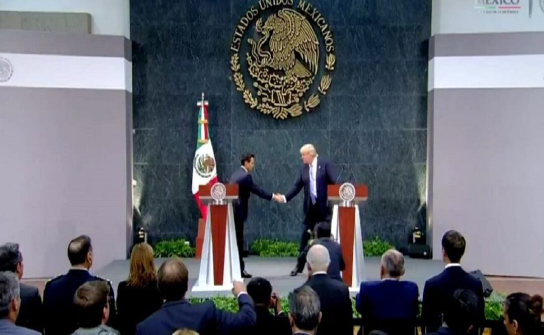 Peña Nieto y Trump, entre el circo y la caricatura