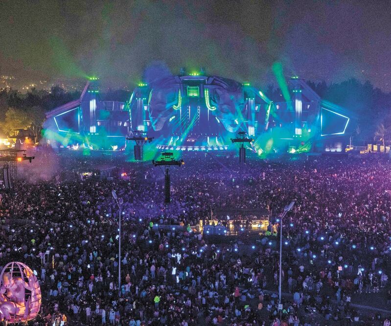 El Autódromo se llenó de 110 mil fans. Foto: OCESA