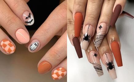 5 diseños de uñas ideales para Halloween