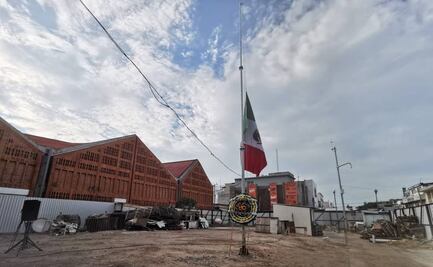 Con bandera a media asta, homenajean en Juchitán a víctimas del sismo de 2017