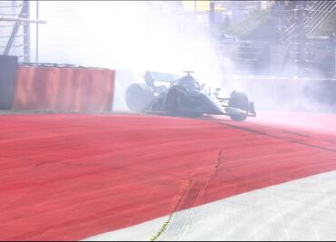 VIDEO: George Russell se estrella y los dos autos de Mercedes quedan fuera de la Qualy del GP de Austria