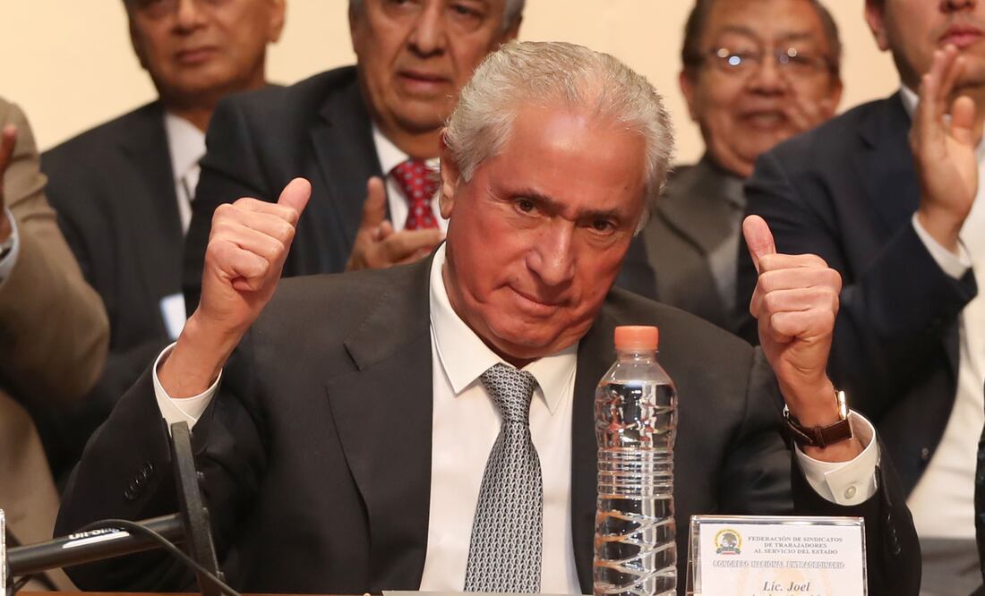 Joel Ayala Almeida, dirigente de la la Federación de Sindicatos de Trabajadores al Servicio del Estado / Archivo. EL UNIVERSAL