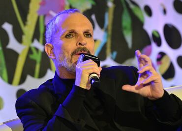 Así llegó Miguel Bosé a México