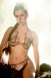 El bikini que marcó a Fisher y a toda una galaxia