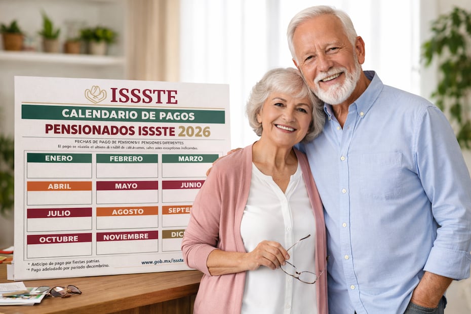 Pago Pensión ISSSTE 2026. Foto: Creada con IA